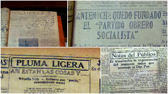 También se abría espacio para la opinión de los lectores, en "Notas del Público".