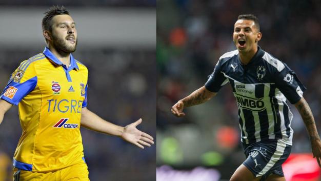 André-Pierre Gignac  y Edwin Cardona