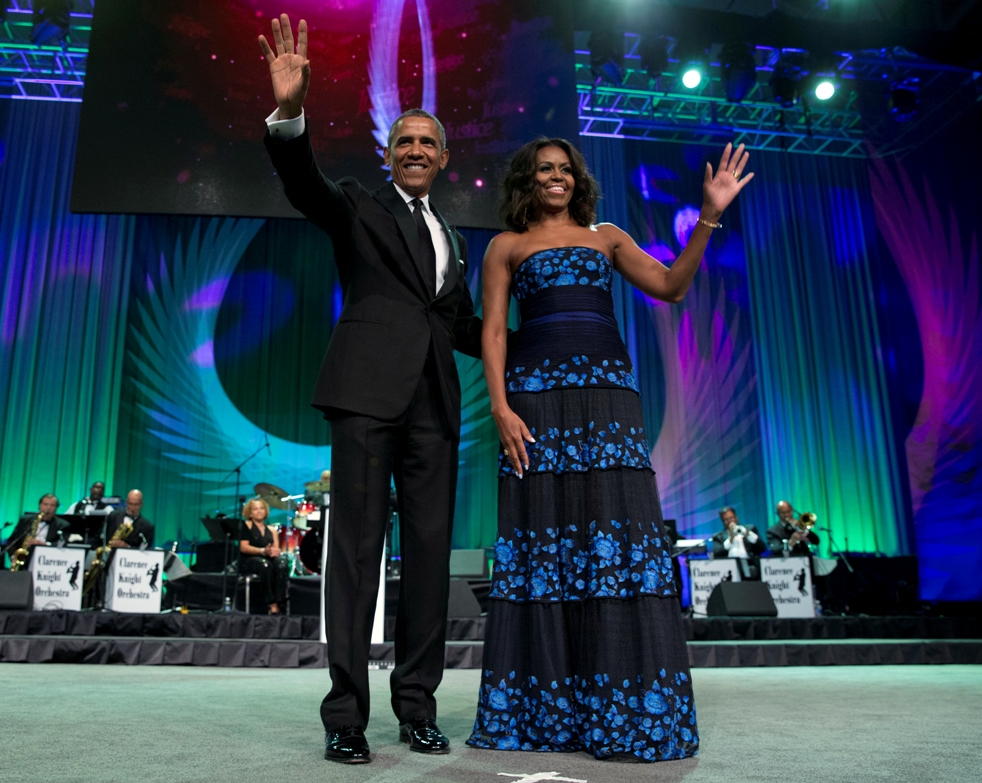 Barack y Michelle Obama.