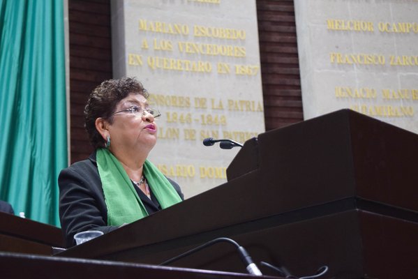 Ernestina Godoy, diputada de Morena. 