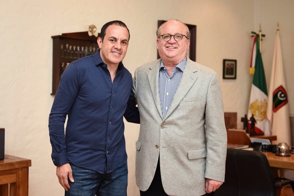 El gobernador y el alcalde de Cuernavaca hablaron sobre la realización de varios proyectos en la capital del estado.