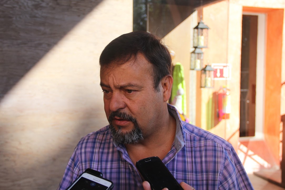 José Antonio Posadas, presidente del PRD en Durango capital.