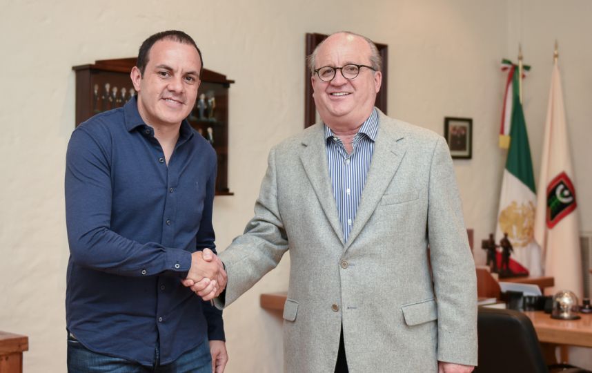 Cuauhtémoc Blanco y Graco Ramírez
