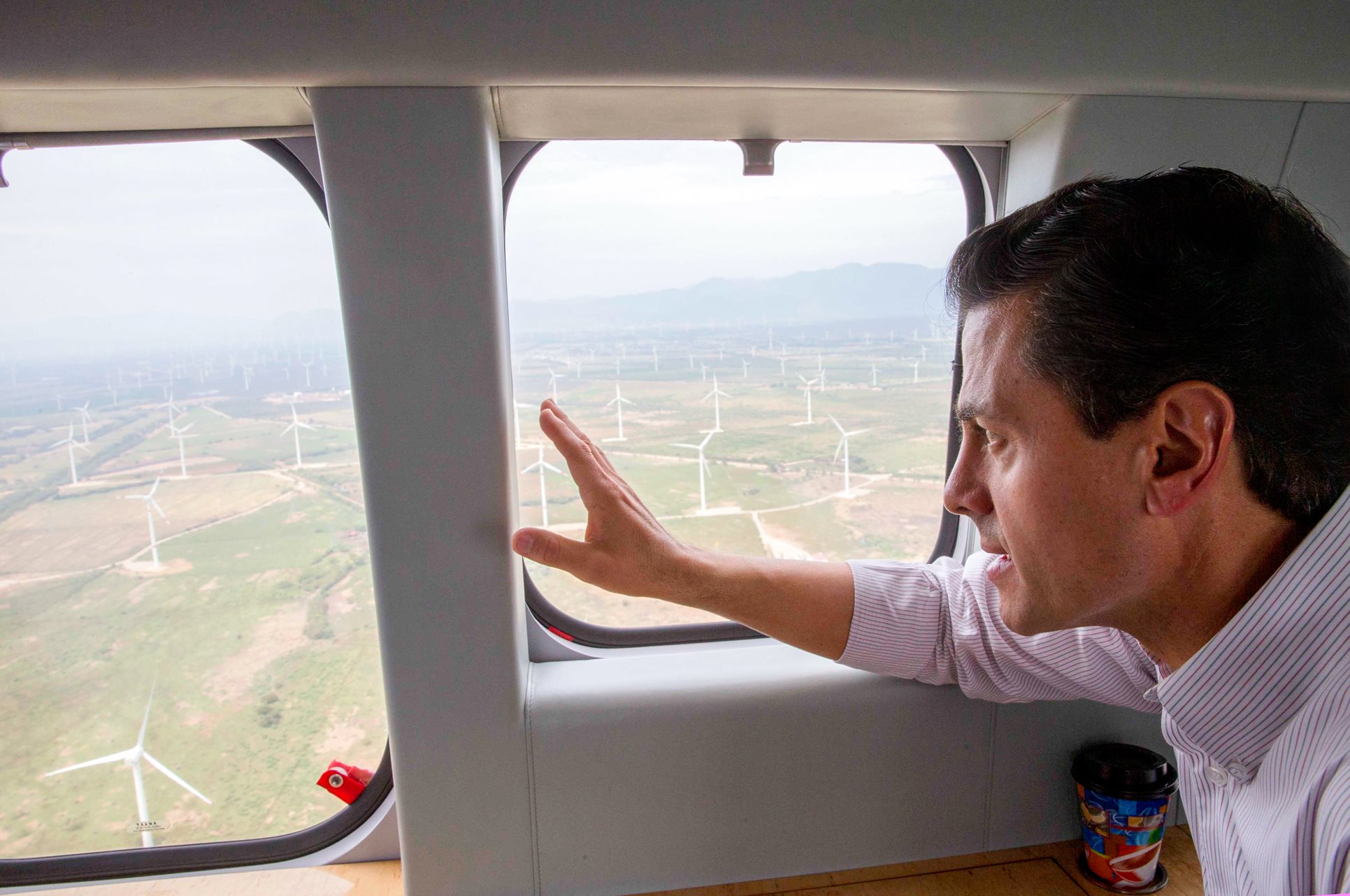 El Presidente inauguró la Central Eólica Sureste 1 Fase 2.