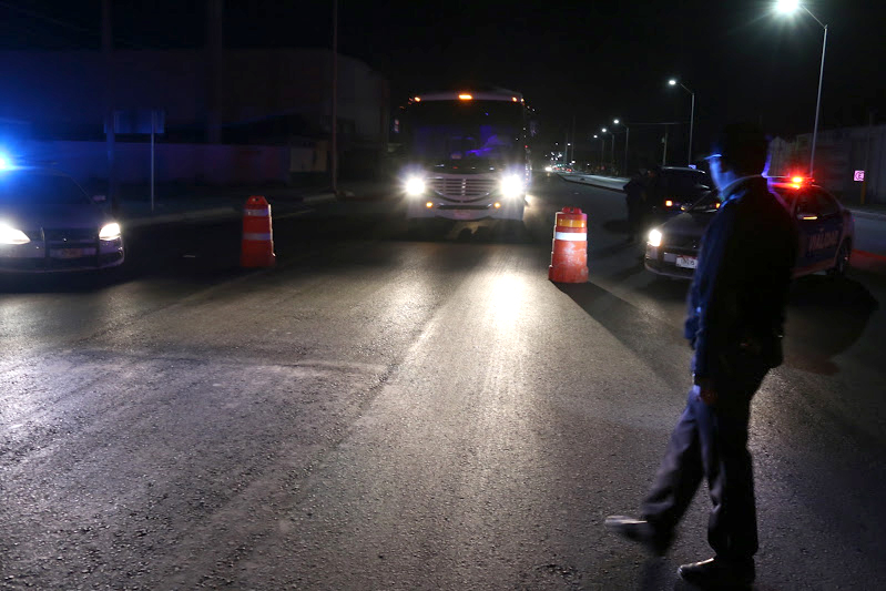 10 detenidos y 7 infraccionados en operativo alcoholímetro en zonas federales de Torreón. 
