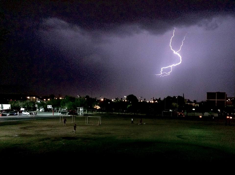 Este clima nocturnal nos espera para hoy. 