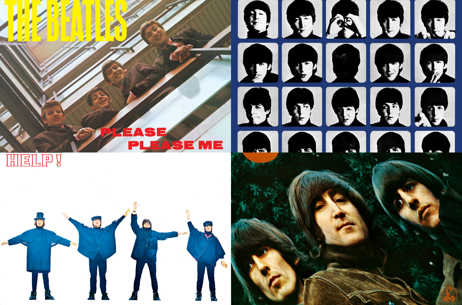 Grandes éxitos producidos por George Martin. 