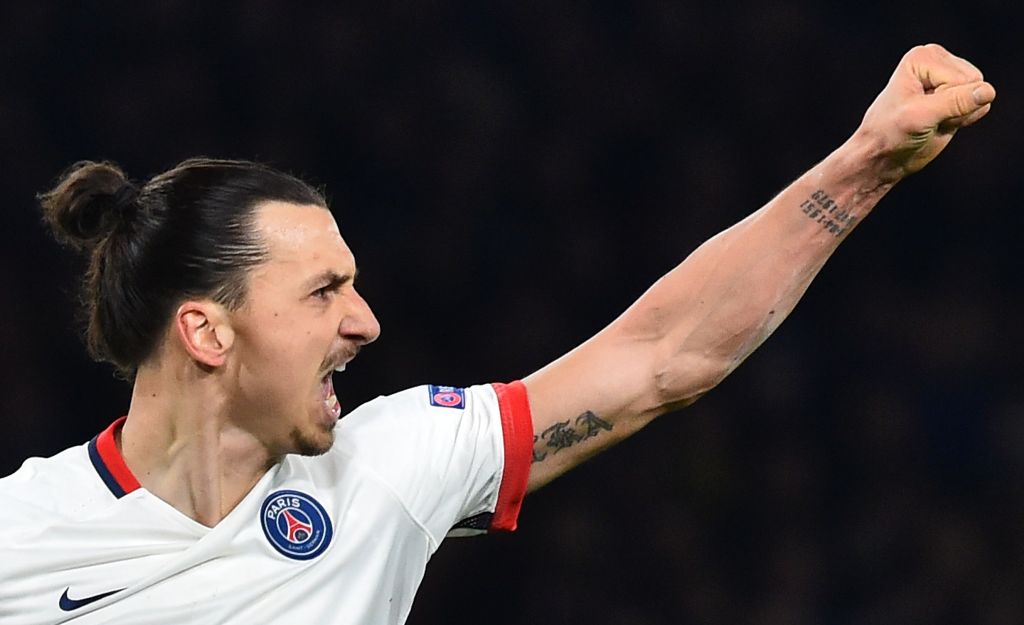Zlatan Ibrahimovic anotó en la victoria del PSG sobre el Chelsea
