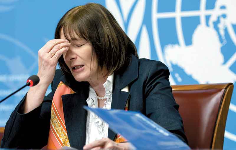 Marie-Paule Kieny, segunda al mando en la Organización Mundial de la Salud.