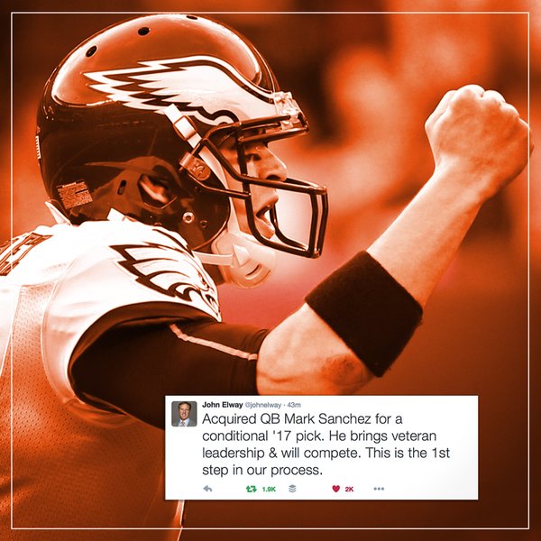 Mark Sánchez, nuevo quarterback de Broncos