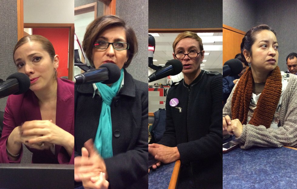Dialogo entre Erika Loyo,Beatriz Guerra,Sofia Virgen y Monica Almeyda en Notivox Radio
