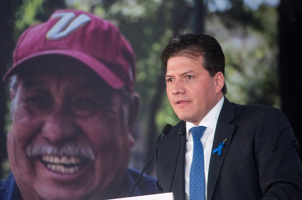 Víctor Hugo Lobo, jefe delegacional en la Gustavo A. Madero.