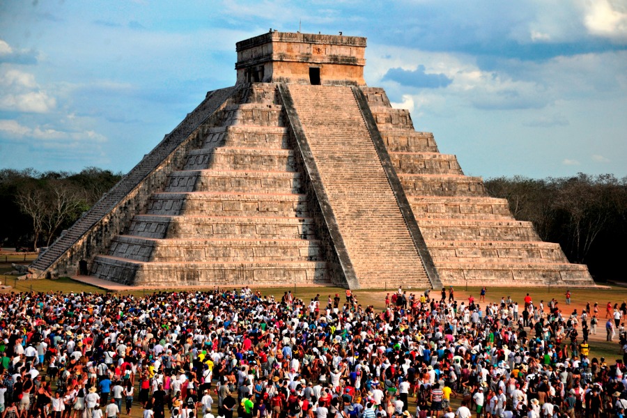 Los visitantes a la Zona Arqueológica de Chichén Itzá podrán ingresar desde las 8:00 horas y el retiro de visitantes comenzará a las 17:00 horas. 