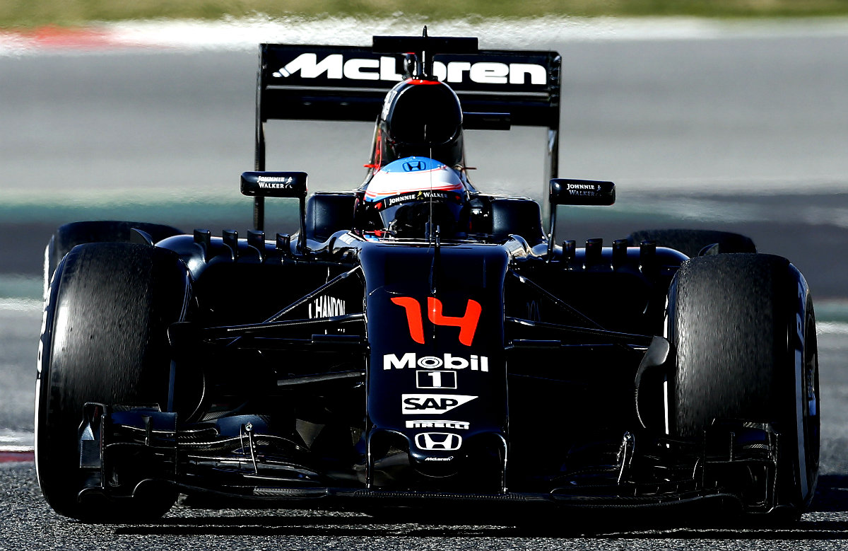 El monoplaza de Fernando Alonso 