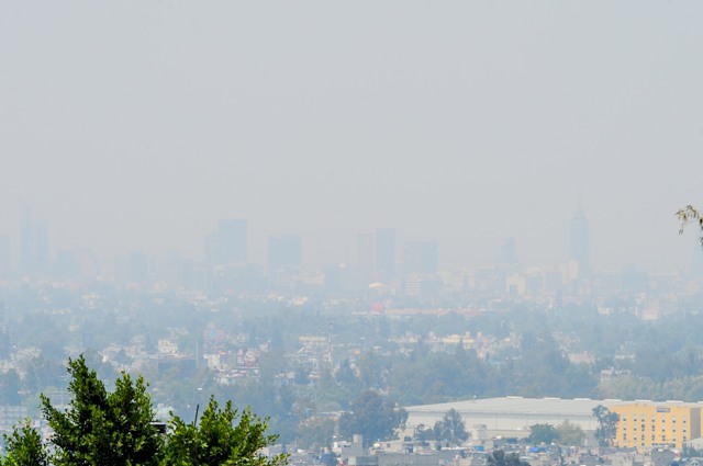 El coordinador ejecutivo de la Comisión Ambiental de la Megalópolis, Martín Gutiérrez, dijo que se toman las mediciones de la Ciudad de México, porque