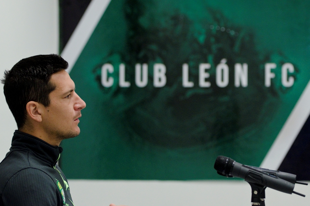 Guillermo Burdisso en conferencia de prensa