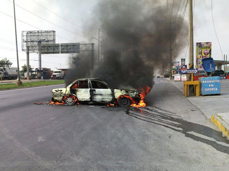 El fin de semana pasado también hubo hechos violentos.