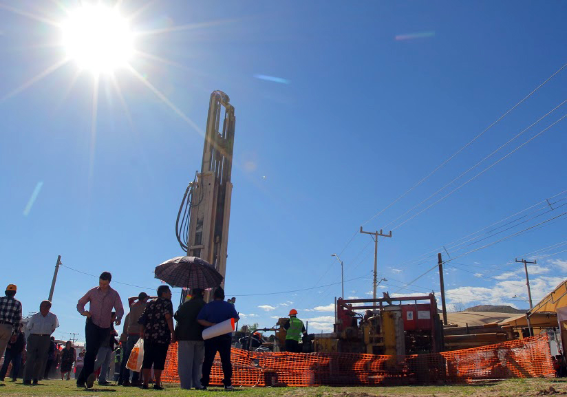 Obra hidráulica para extraer más agua en Coahuila.