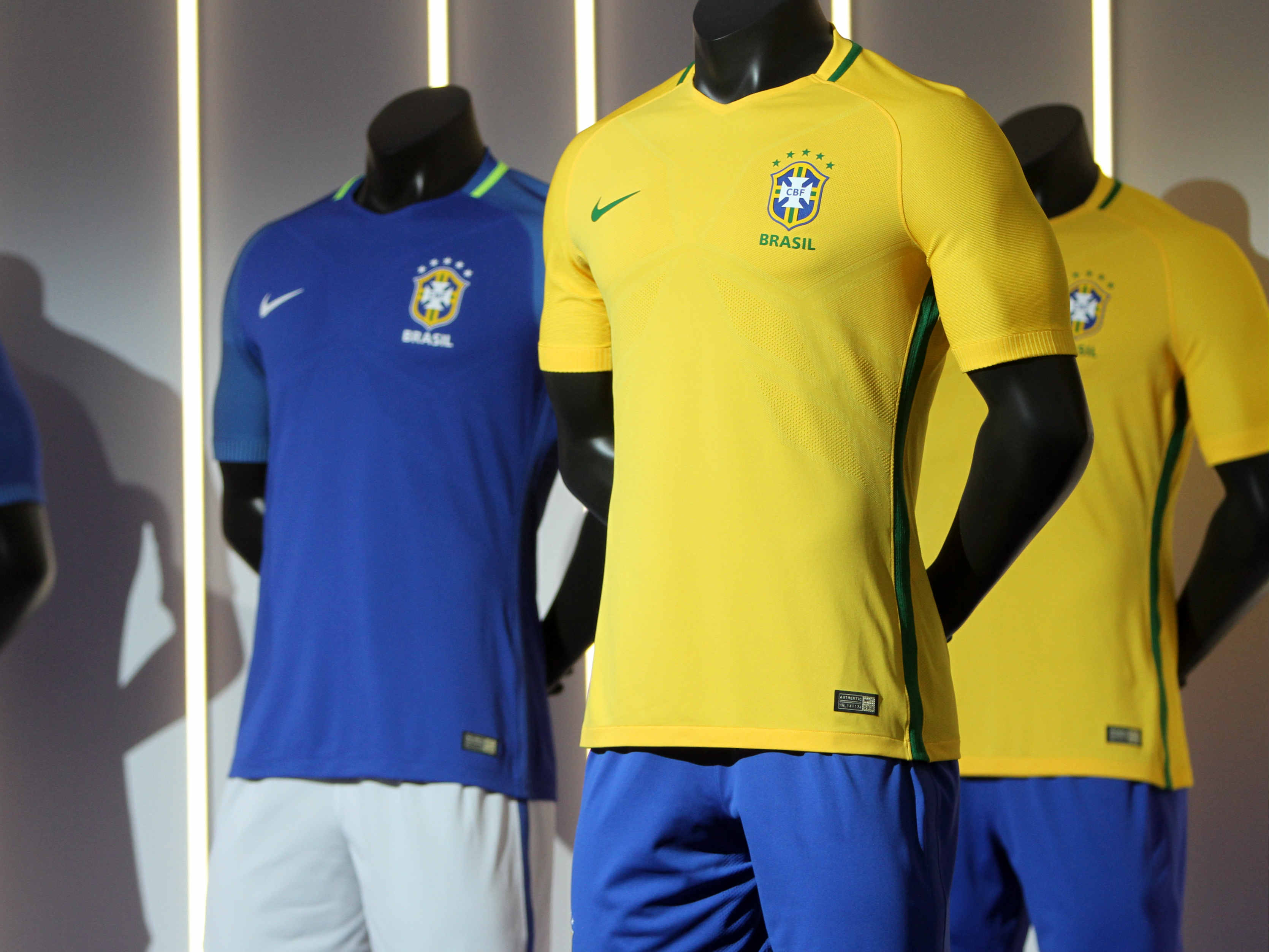 Los uniformes Nike de Brasil para la Copa América Centenario