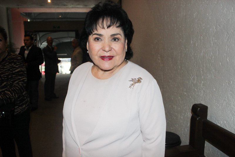 La actriz se convirtió en madrina de la pequeña actriz María José Mariscal Archer.