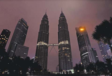 Las Torres Petronas, de Malasia.