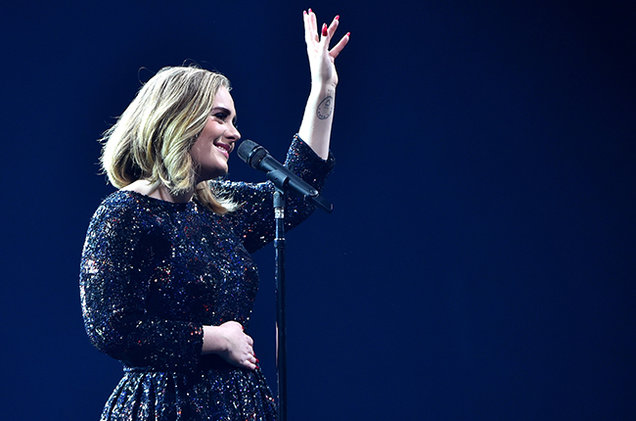 Adele continúa con su gira. 