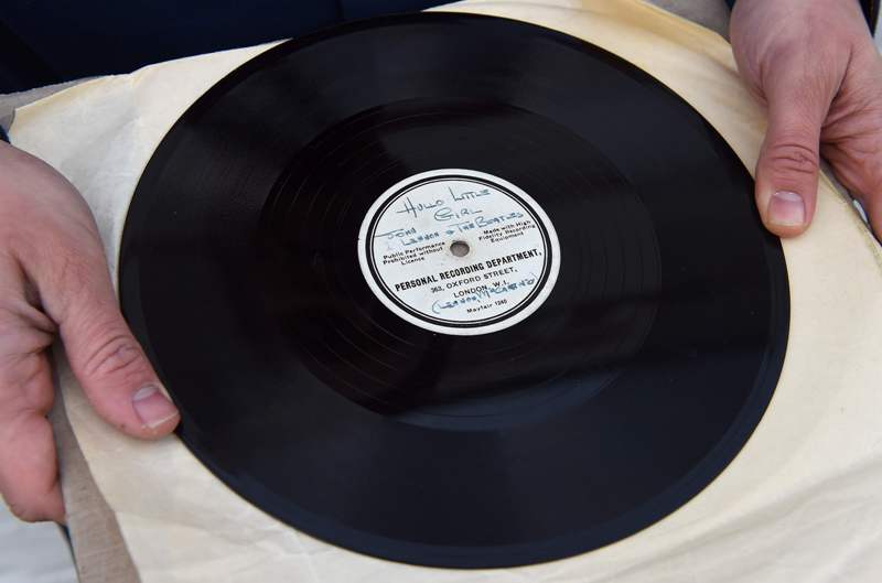 El disco vendido. 