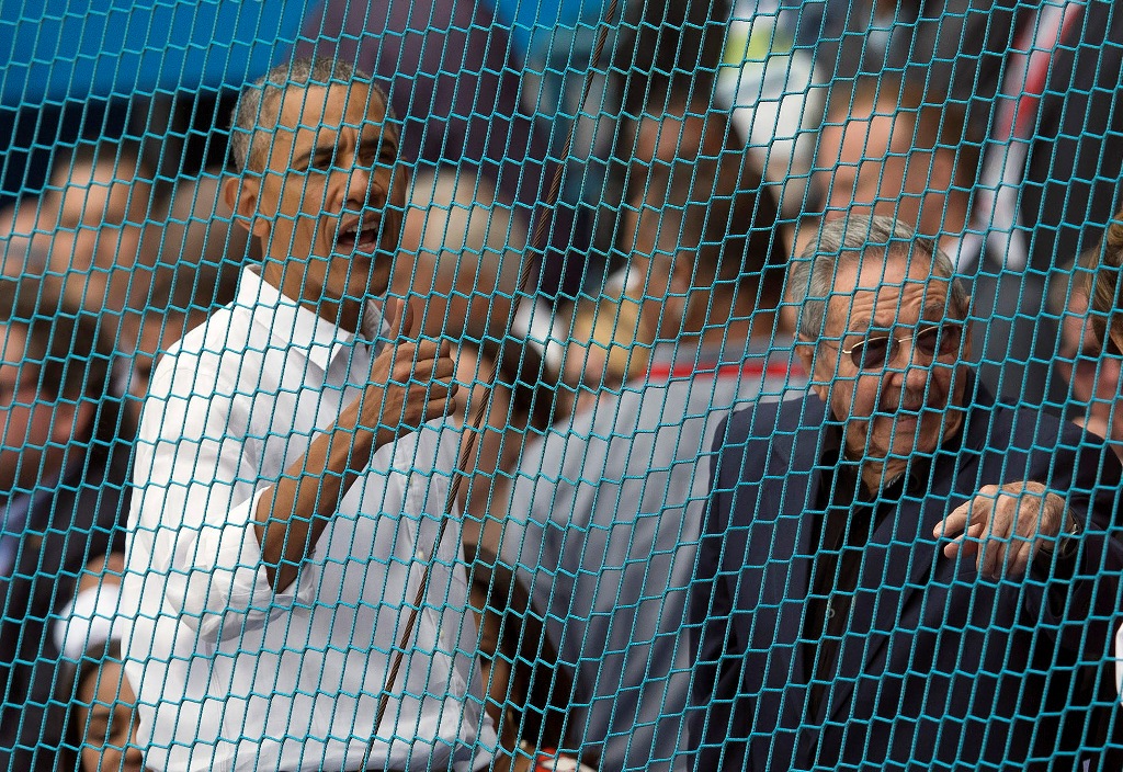 Obama y Raúl Castro vibraron con el partido 