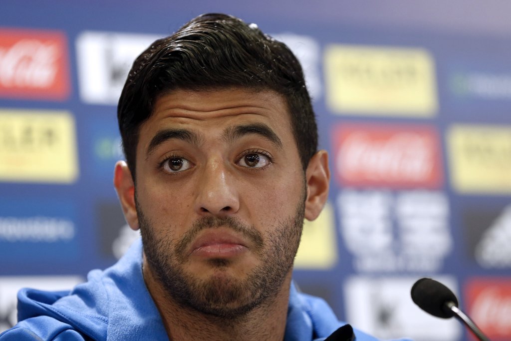 Carlos Vela compareció ante los medios