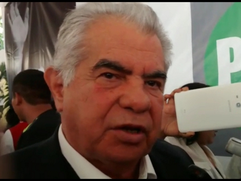 El dirigente estatal del PRI, Héctor Anuar Mafud. 
