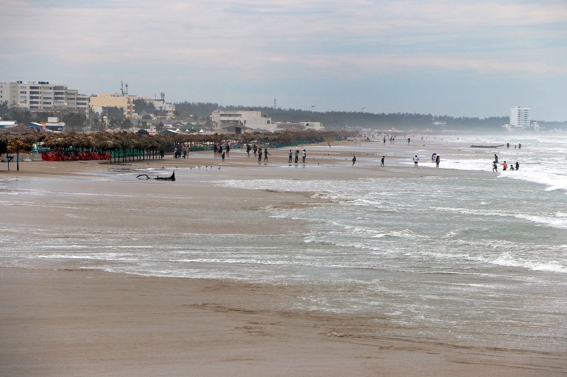 Playa Miramar, en Ciudad Madero.