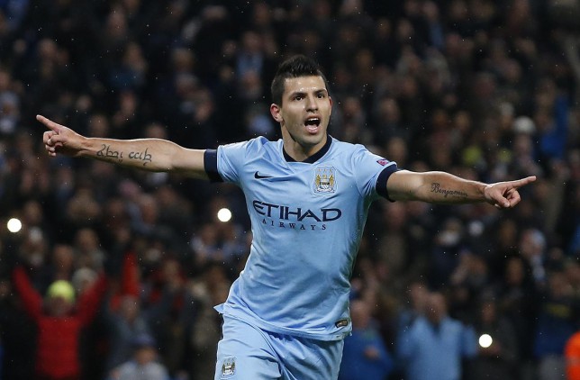 Sergio Agüero, jugador del Manchester City