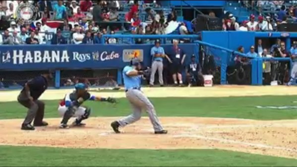 Tampa Bay jugó en Cuba 