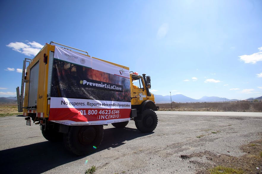 Hasta el momento la zona más afectada ha sido la Sierra de Arteaga.