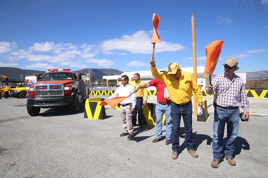 En la Sierra de Arteaga se intensificó el operativo de prevención de incendios.