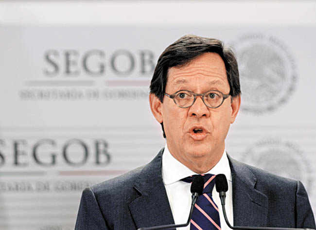 El subsecretario de Derechos Humanos de la Segob.