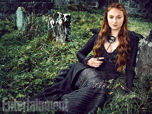 "Esta es la temporada que más me emociona. Sansa comienza a valerse por sí misma", dijo Sophie Turner, que interpreta a Sansa Stark. 