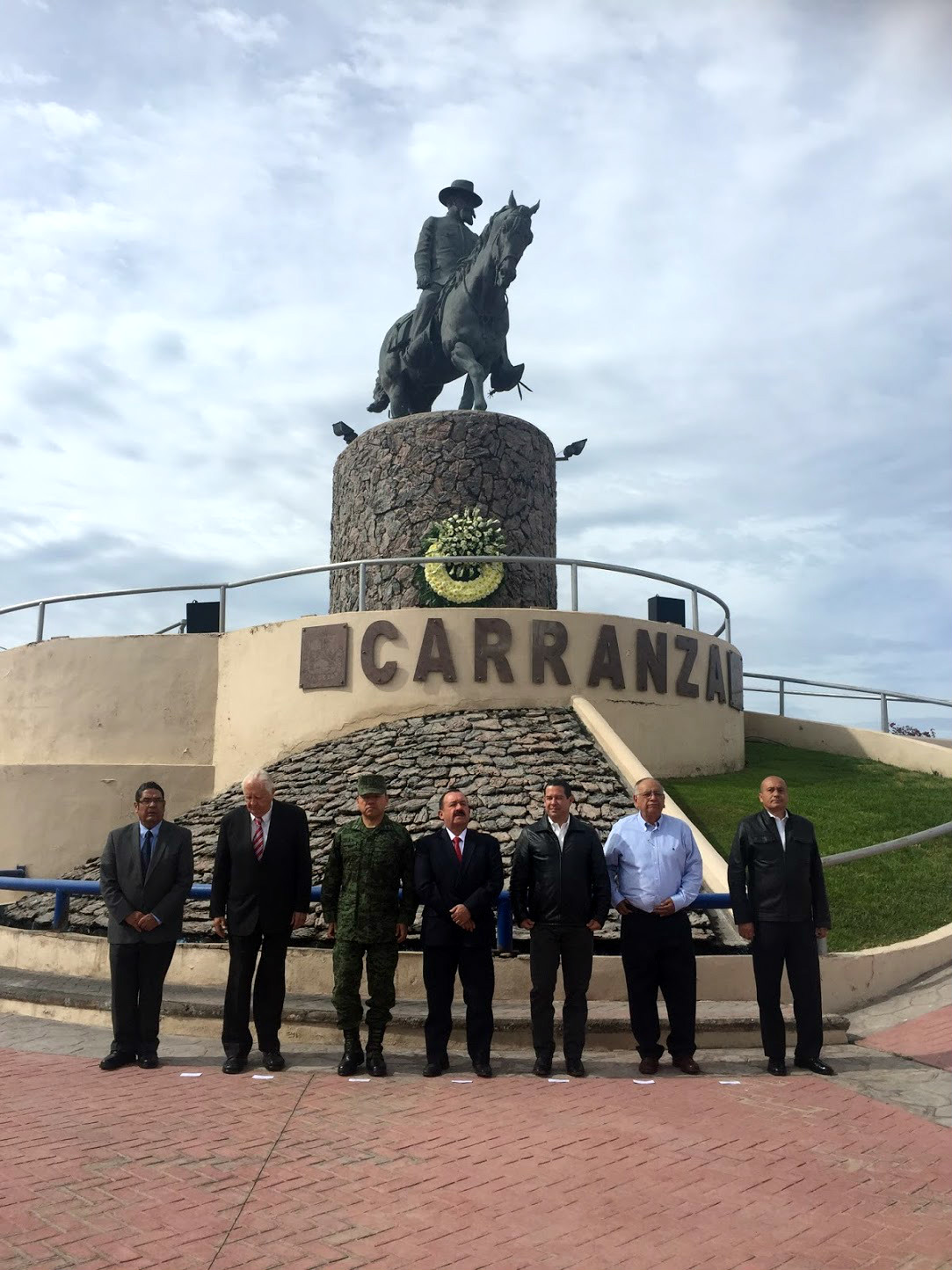 Se conmemoró el 103 aniversario del Plan de Guadalupe en Saltillo.