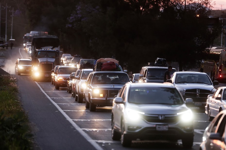 Se terminaron las vacaciones, regresaron los paseantes a la ciudad