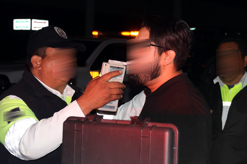 10 detenidos en operativo alcoholímetro este fin de semana en Gómez Palacio.