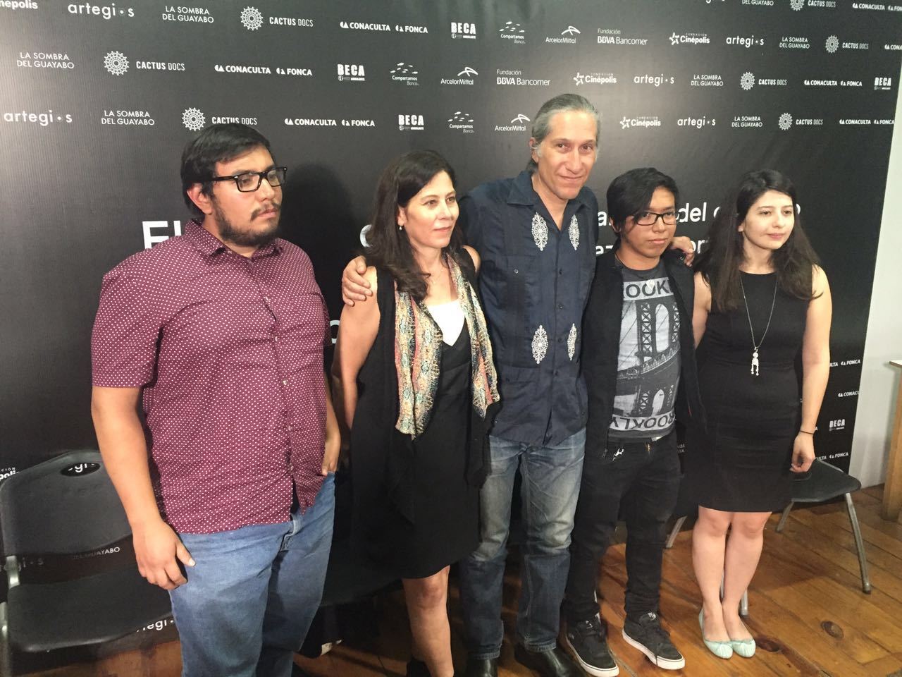 El director habló del filme con la prensa. 
