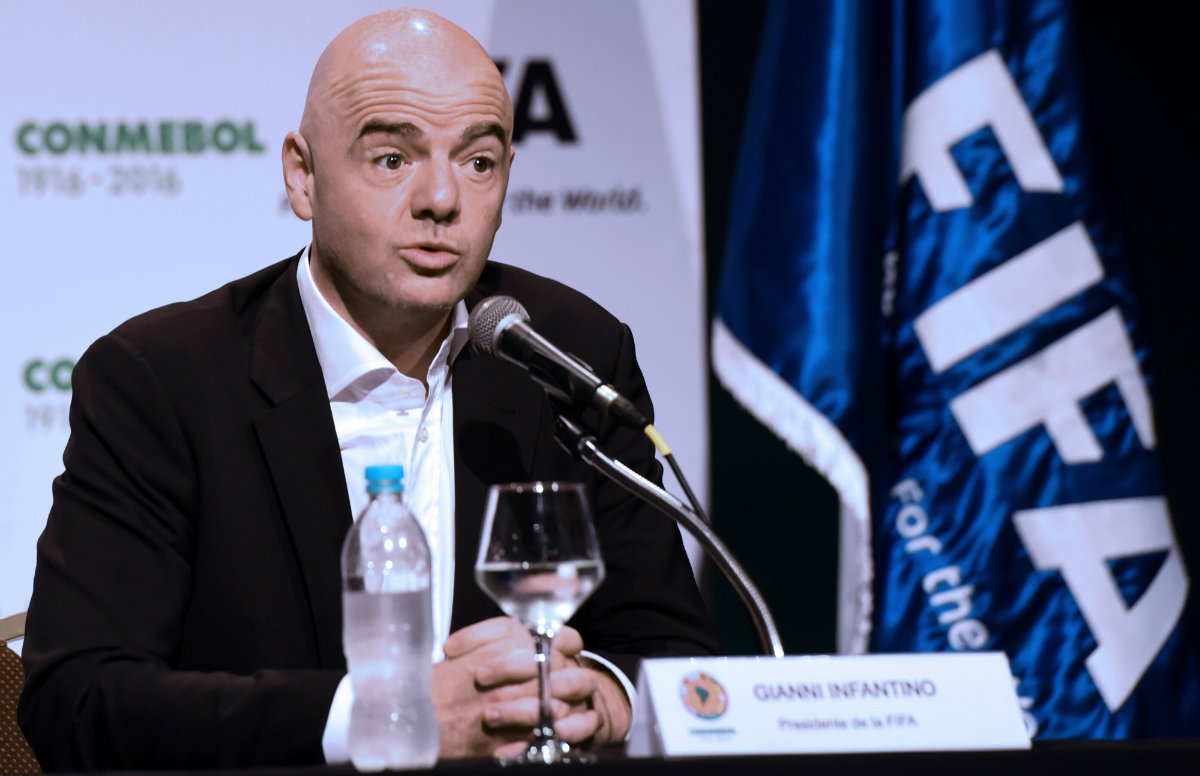 Gianni Infantino, presidente de FIFA