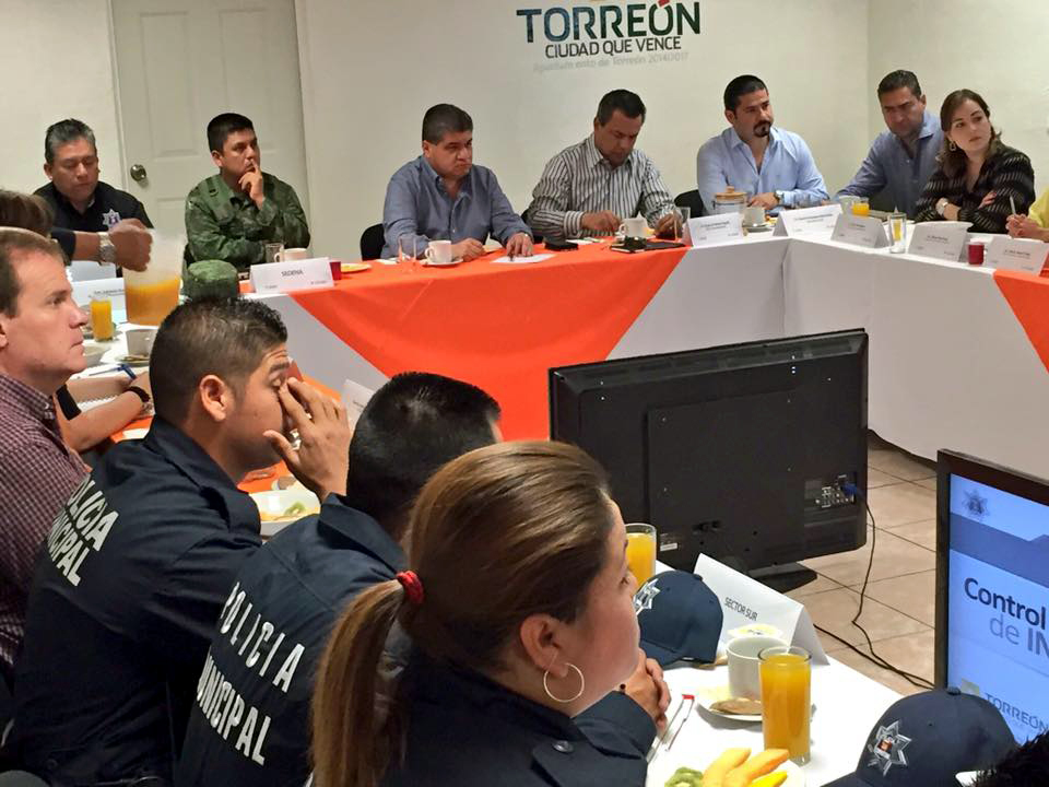 Reunión de Control y Seguimiento de Indicadores de la Semana 13 en Torreón.