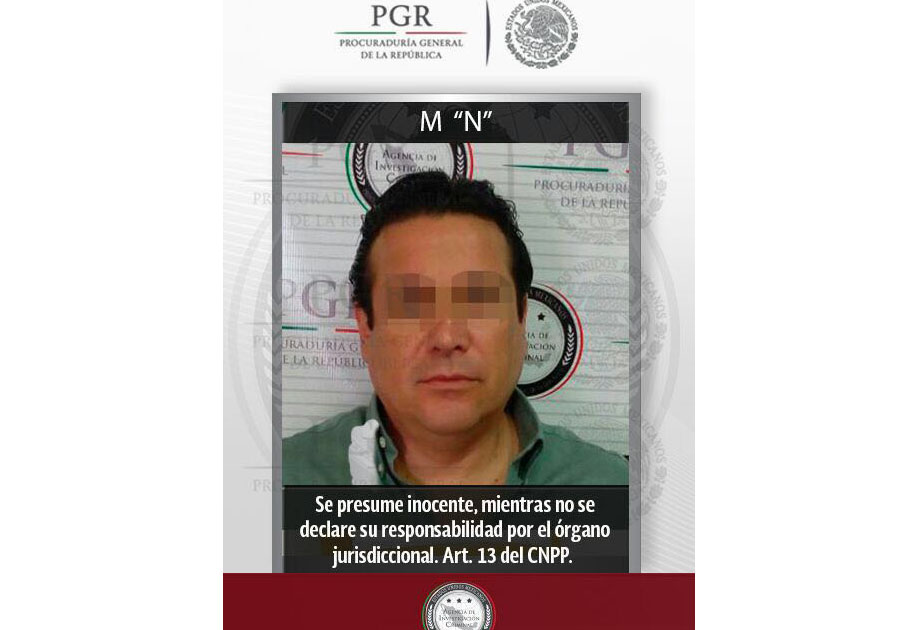 Su detención se derivó de diversas denuncias formuladas por la Secretaría de Hacienda y Crédito Público.