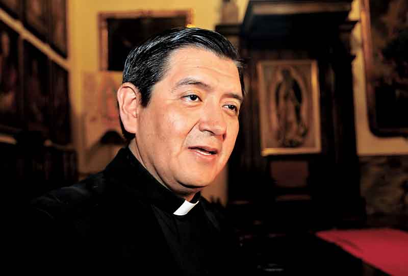 Hugo Valdemar, director de Comunicación Social de la Arquidiócesis (Iglesia católica).