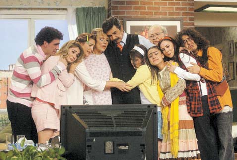 'Una familia de diez', que se transmitió en Televisa.