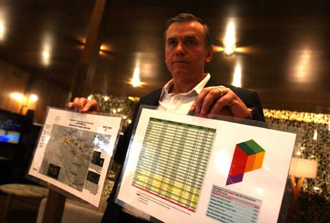 Mostró los proyectos presentados a Gobierno.