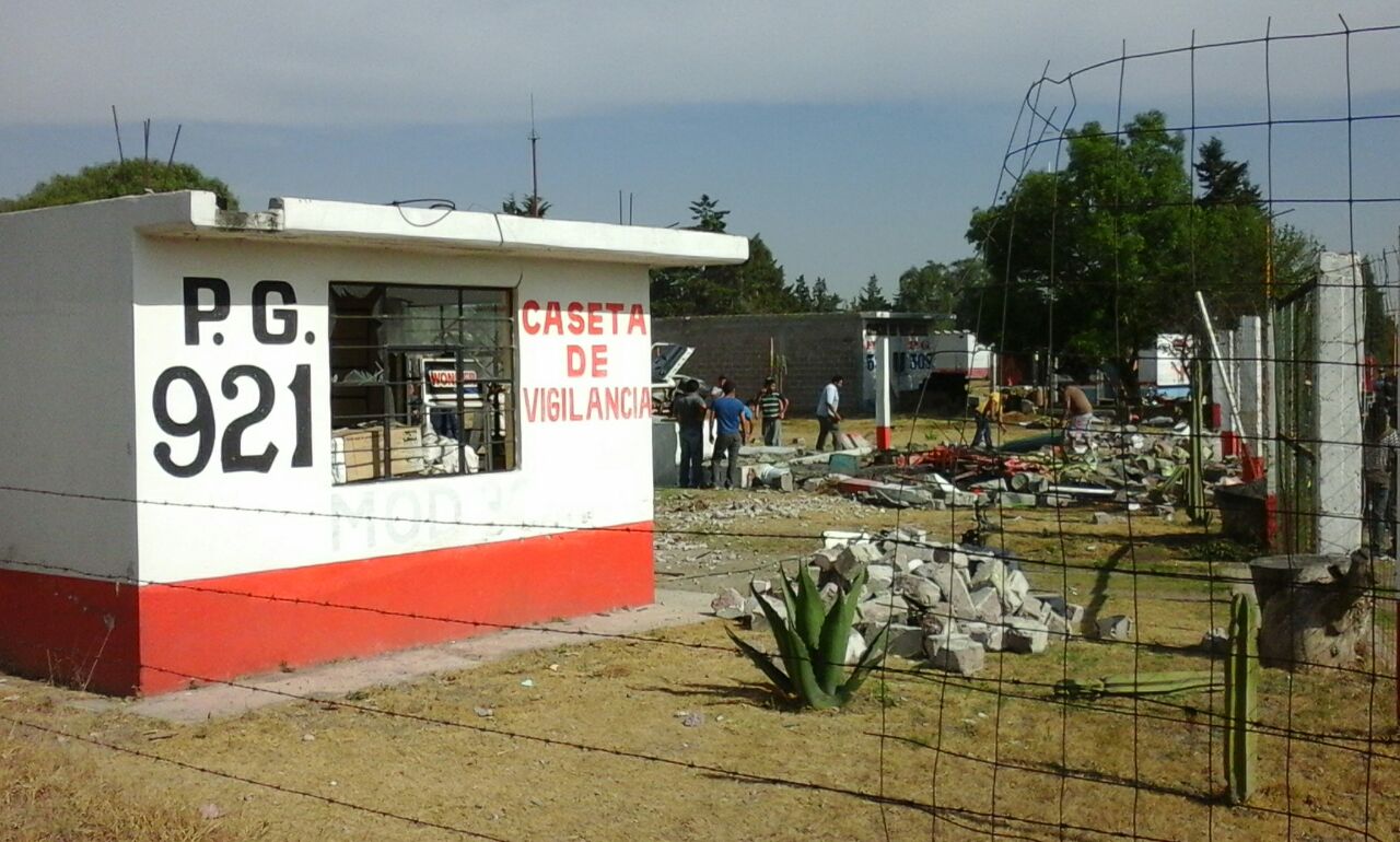 La explosión se registró en una bodega de 10x10 metros.
