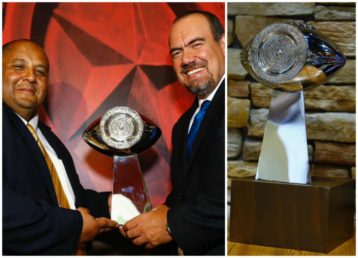 El trofeo del Tazón México fue presentado 