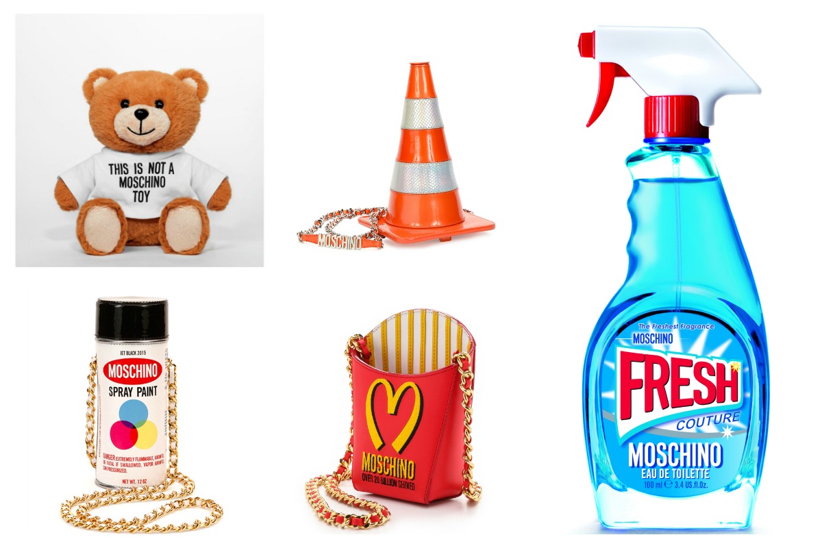 Moschino siempre se ha caracterizado por incluir elementos de la cultura pop en sus diseños, pero desde la llegada de Jeremy Scott como director creat
